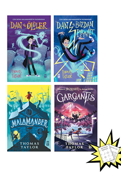 Genç Timaş Boyamalı Dan ve  Ölüler Dan ve Buzdan Piramit Malamander Gargantis...