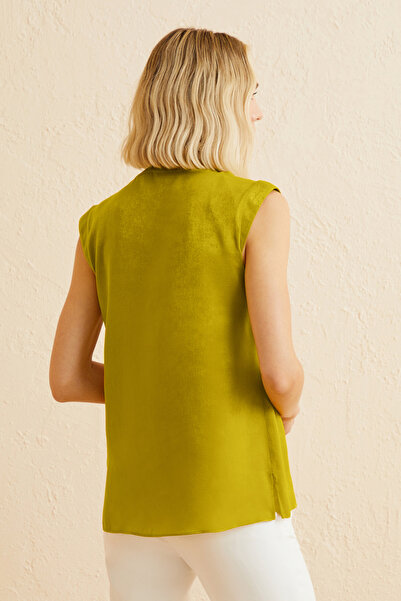 Naramaxx Bağlama Ve Püskül Detaylı Bluz