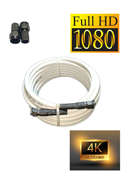 ONLİ RG6-U4  4K/FULL HD/3D ANTRESİT CONTALI F KONNEKTÖRLÜ ÇANAK ANTEN UYDU KA...