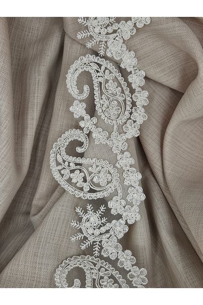 Çeyiz Dantelim 1 Meter Shawl - French Lace Guipure