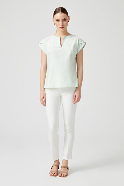 Naramaxx Kol Detaylı Poplin Bluz