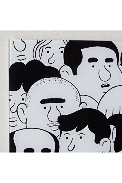 Home Box Fero Glass Metal Cloth Hook - 30x5.5x50 cm