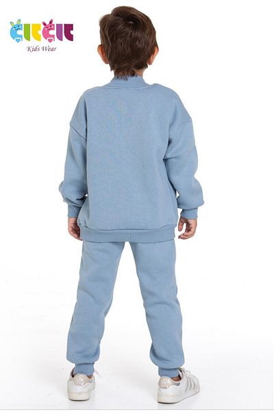 Toçka Boy and Girl's College Oversize Mold 3 Thread Fleece Set