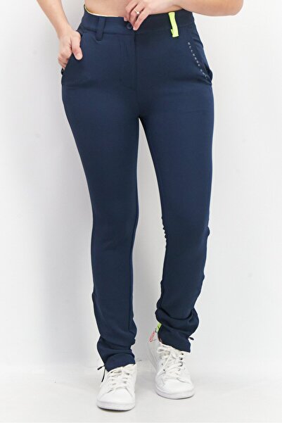 Ellesse Women Sportswear Fit Drawstring Training Pants, Navy Blue