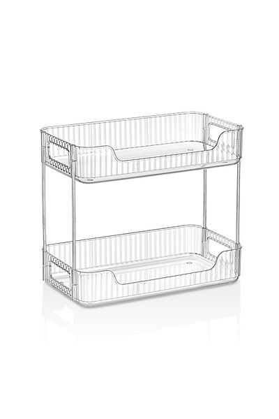 Dükkanönü Via Organizer Organizator Bucătărie Baie 2 Nivele - 31x17x26 cm Org-06