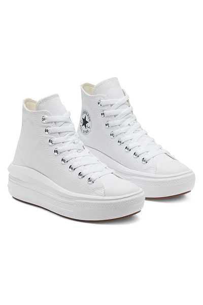converse Chuck Taylor All Star Move Platform Kadın Beyaz Sneaker Ayakkabı 568498c
