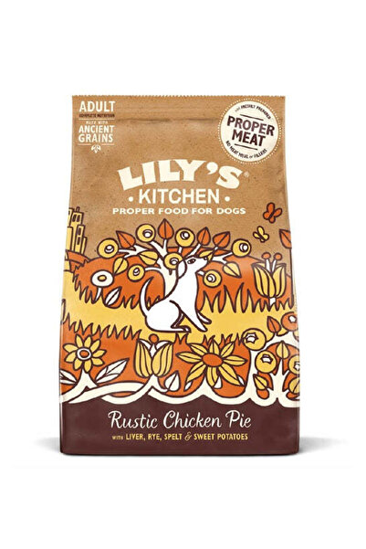 Lily's Kitchen طعام الكلاب الجاف Ancient Grains Rustic Chicken Pie - 7 كجم