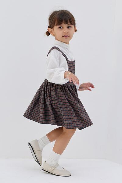 Tics Navy Blue Gingham Gilet - Άνετη εφαρμογή