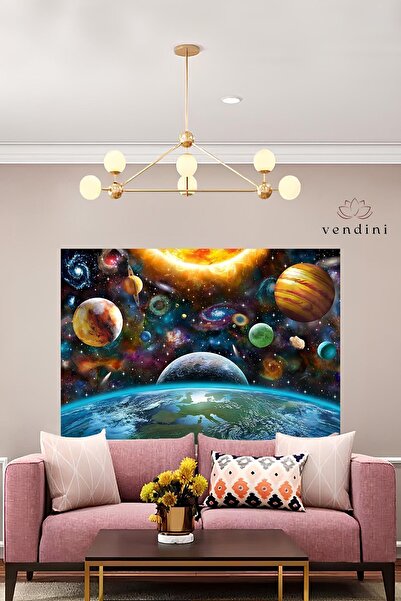 Vendini Kaliteli Kumaş , Canlı Renkler Duvar Örtüsü Duvar Halısı Wall Tapestry