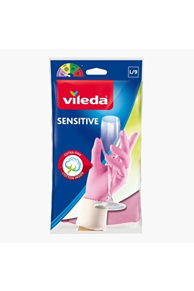 Vileda قفازات حساسة كبيرة - 26x12x3 سم