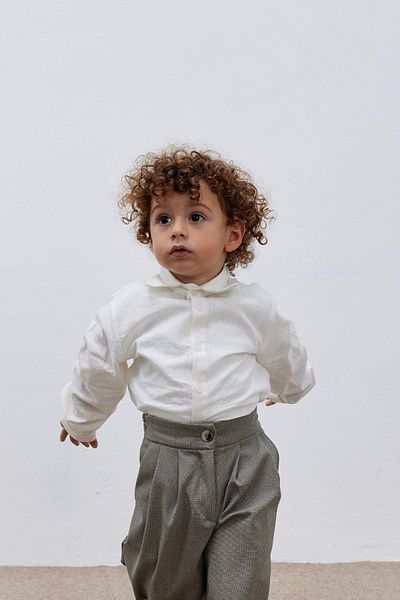 Tics Ecru Classic Shirt