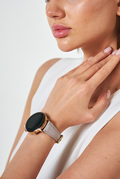 vagave حزام ساعة جلدي متوافق مع ساعة هواوي GT6 وGT5 مقاس 41 ملم وGT4 مقاس 41 ...