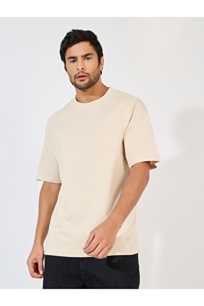 Styli Basic Crew Neck Oversized T-Shirt