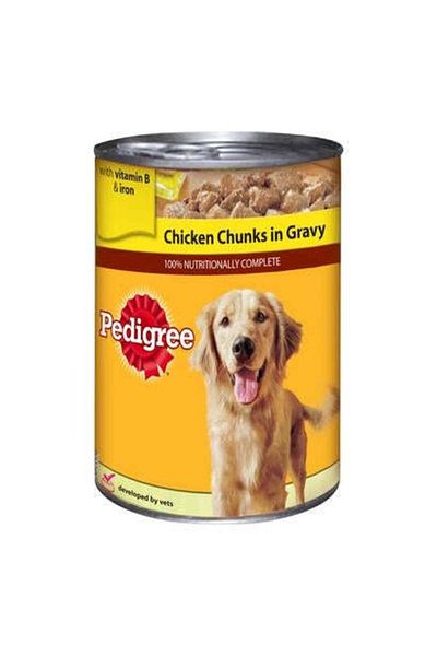 Pedigree Chicken Chunks in Gravy Wet Dog Food - 400G