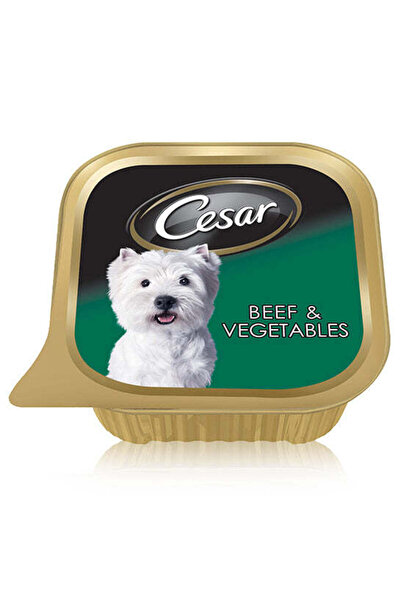 CESAR Beef and Vegetables Wet Dog Food - 100G