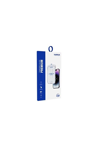 Sunix Iphone 16 Pro Max Ile Uyumlu Kolay Uygulama Aparatlı Premium Ekran Koruyucu Cam