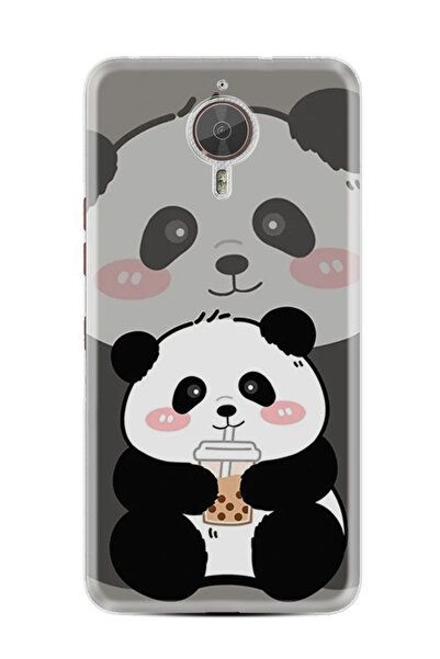 General Mobile GM5 Plus Kılıf HD Resim Baskılı Milkshake Panda StKd -058