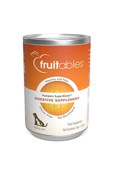 Fruitables مكمل غذائي سوبر بليند للهضم للكلاب والقطط - 425 جرام