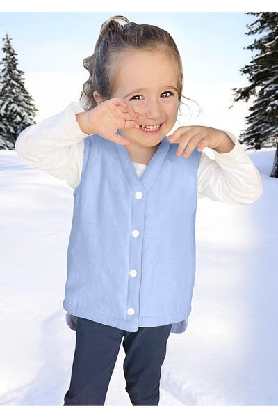 Joyous Mom Kids Top Quality Muslin Baby Vest Organic Muslin Kids Vest Newborn Vest Winter Baby and Kids Vest