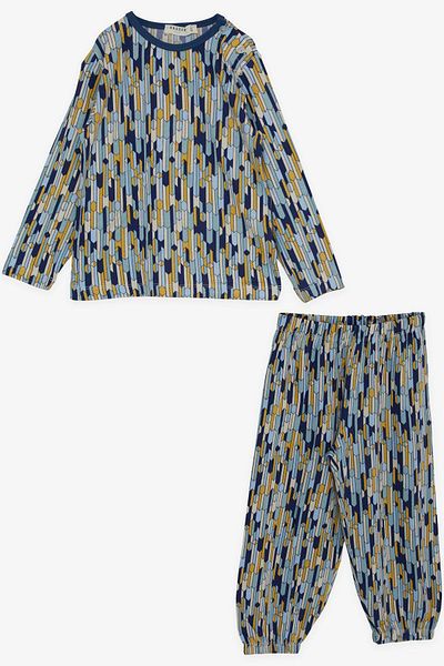 Breeze Girls & Boys Baby Boy Pajama Set Patterned 9 Months-3 Years, Mixed Color