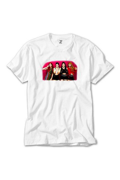CrowsGate Blackpink Group White T-Shirt