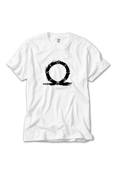 CrowsGate God Of War Ragnarok Omega White T-Shirt