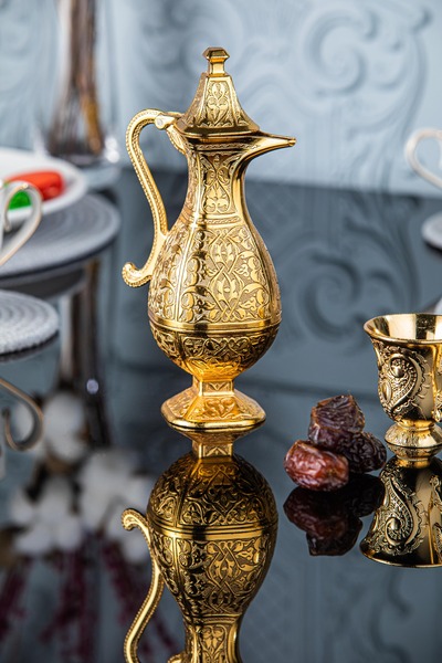 Genel Markalar Işleme Motifli Sunum Zemzem Ibriği (017)