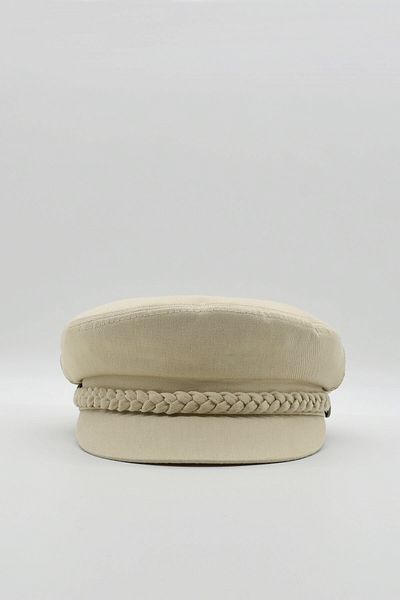 Külah Women's Captain Hat Summer Baker Boy Cap - Beige