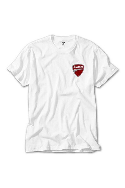 CrowsGate Ducati Multistrada Logo White T-Shirt