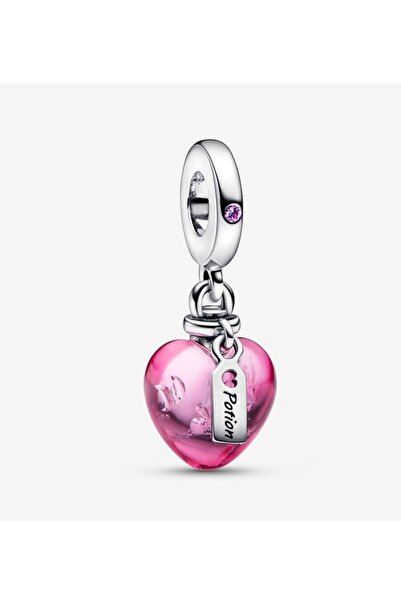 Hector&Co. Jewellery Aşk Iksiri Murano Kalp Sallantılı Charm