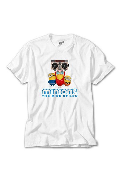 CrowsGate Minions The Rise Of Gru White T-Shirt