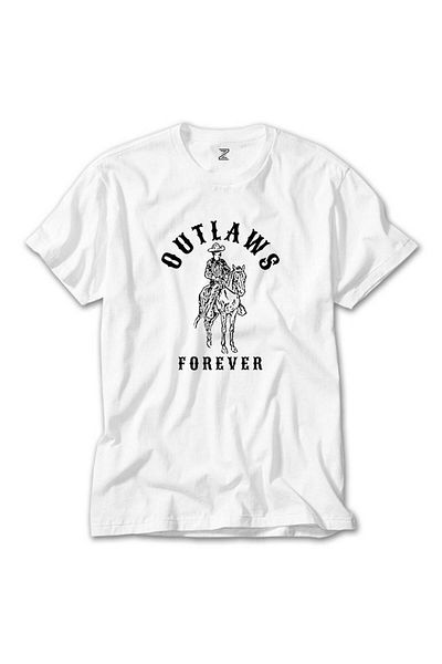 CrowsGate Red Dead Redemption 2 Outlaws Forever White T-Shirt