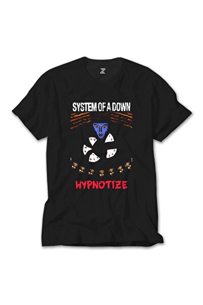 CrowsGate Tricou negru pentru copii System of a Down Hypnotize, 13-14 ani
