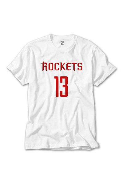 CrowsGate James Harden Rockets White T-Shirt