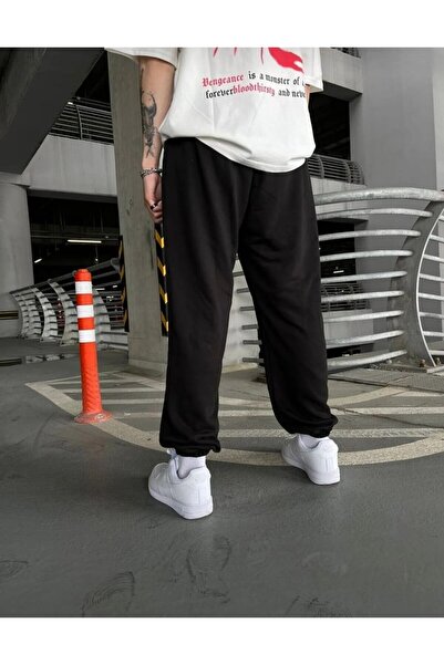 UYN SPORT Ανδρική φόρμα με ψηλόμεσο κορδόνι από καουτσούκ