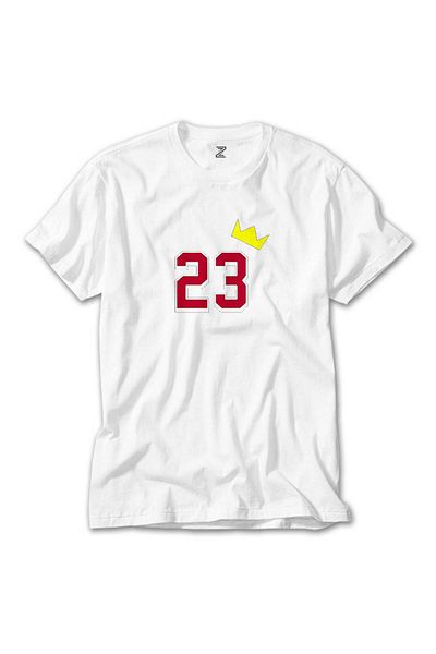 CrowsGate Michael Jordn 23 King White t Shirt