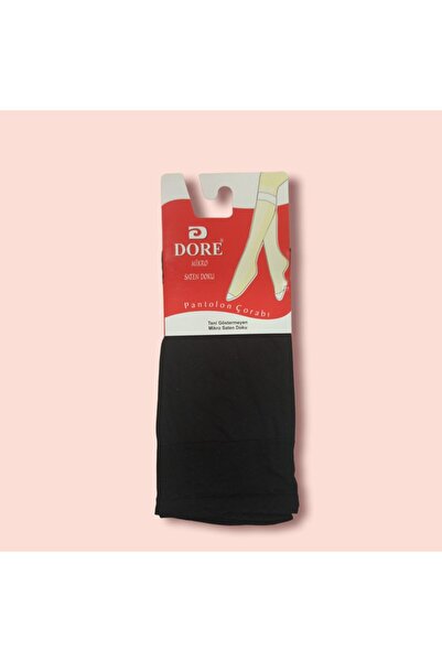 1demet Dore 70 Denier сатенени микро чорапи до коляното, 12 броя, черни