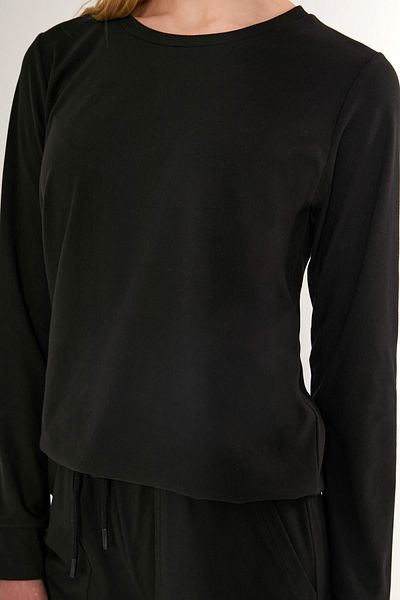 Pierre Cardin Γυναικείο κοστούμι πιτζάμες Slim Fleece Sport, Στρογγυλή λαιμόκοψη με τσέπες