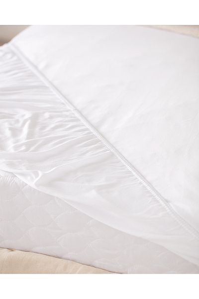 Madame Coco Belle King Size Plus Elastic Bamboo Bed Sheet - White
