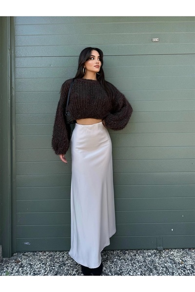 Bbeox Saten Maxi Boy Etek