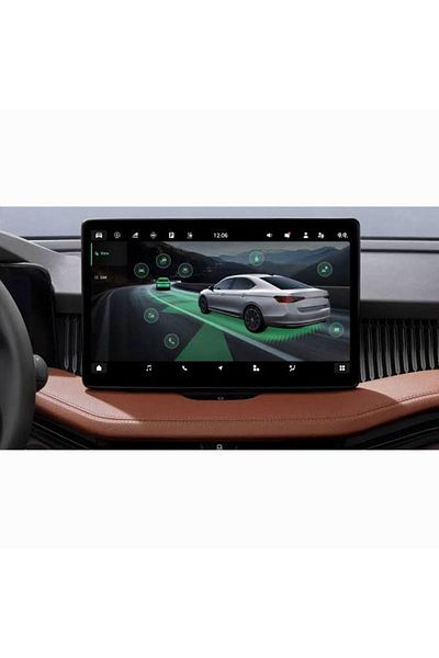 ael-tech Skoda Superb 13 - 2024 Nano Screen Protector and Navigation Compatible 13 Inch Shoes