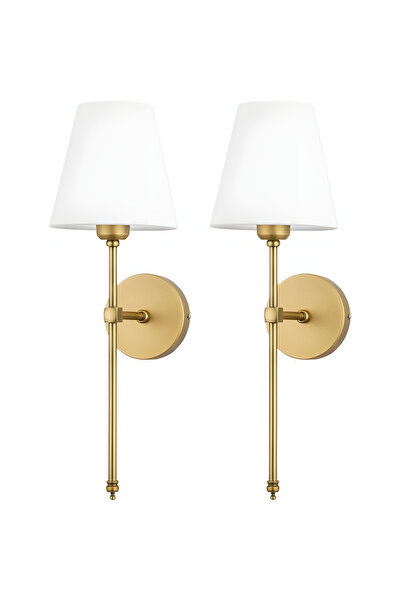 RONİSU AYDINLATMA Şapkalı Duvar Aplik - Klasik ve Şık Tasarımlı Duvar Aydınla...