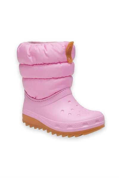 Crocs Classic Neo Puff Boot K - Παιδικές Παντόφλες 207684 -6Χτ