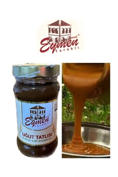 Eymen Yöresel Buğday Çimi Marmelatı(UĞUT TATLISI)360gr X 2 Adet ( Yerli Tohum )