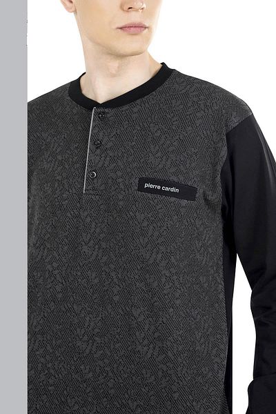Pierre Cardin Ανδρικό κοστούμι πιτζάμα Jacquard