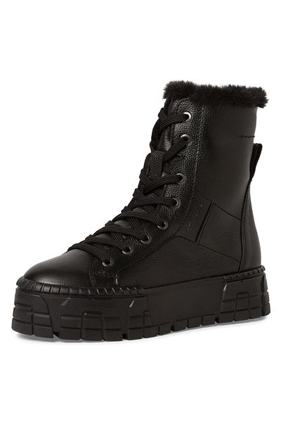 Tamaris Tamaris Black Booties Womens Shoes