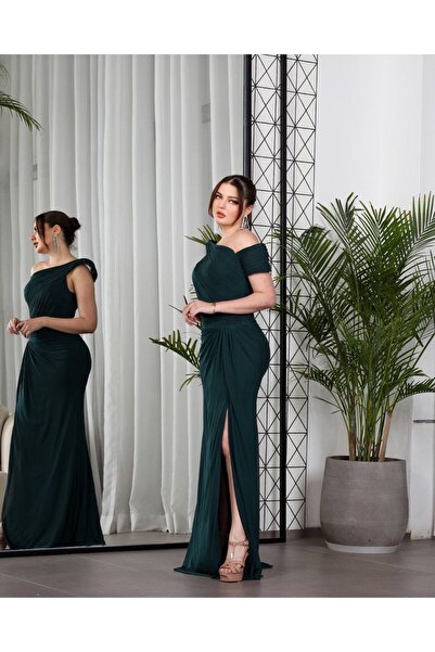 H4K MODA فستان سهرة شيفون حزين