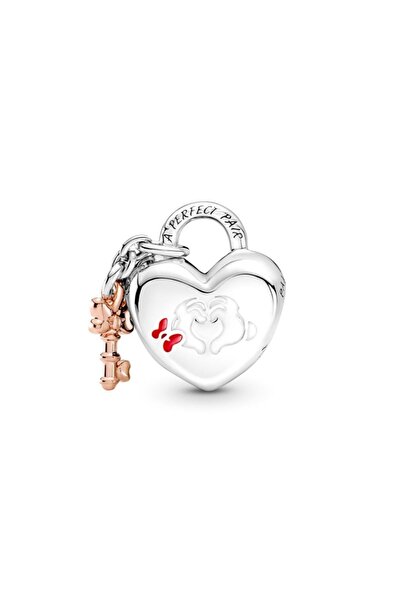 Hector&Co. Jewellery Disney Mickey Mouse Ve Minnie Kilit Charm