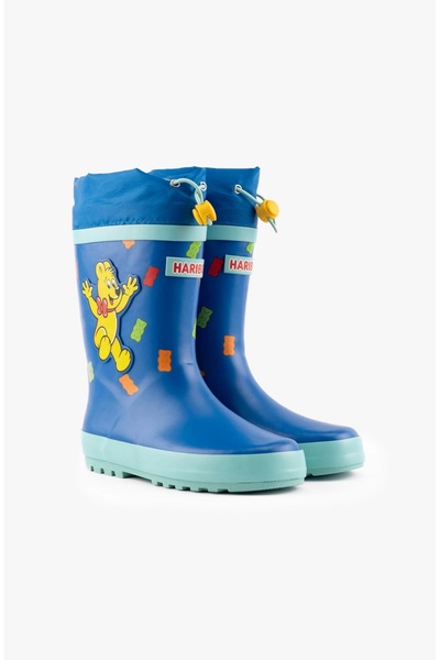 Haribo Дитячі дощові чоботи Bear - Сині