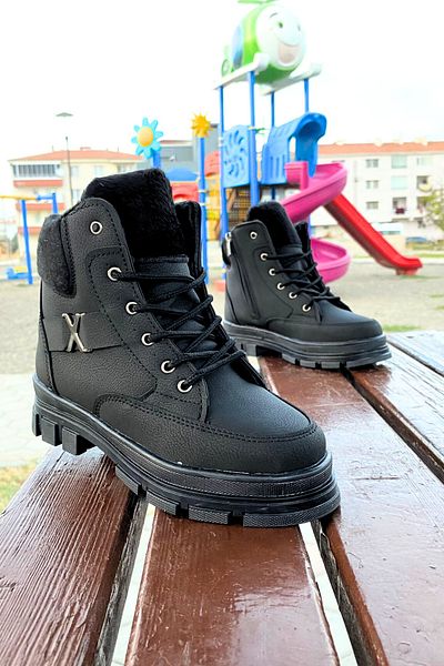 Zerenyus New Season Water and Cold Proof Furry Girls' Boots